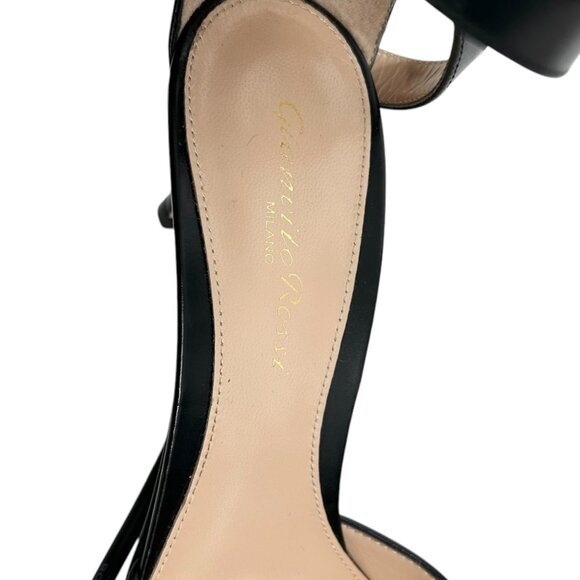 NWB Gianvito Rossi D'Orsay Pointed Toe Strappy Heels - Picture 10 of 12